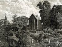 Офорт В. Зорина. Лето,  12 х 19